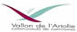 Vallon de l'Artolie, Communauté de Commune