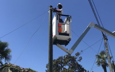 Arrivée de la fibre sur Le Tourne