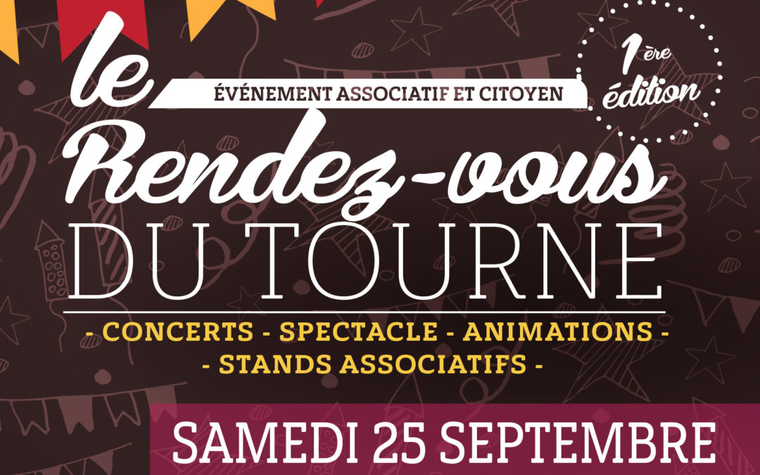 Le Rendez-vous du Tourne : Samedi 25 septembre