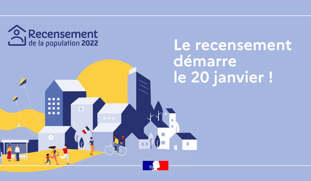 Recensement de la population du 20 janvier au 19 février 2022 au Tourne