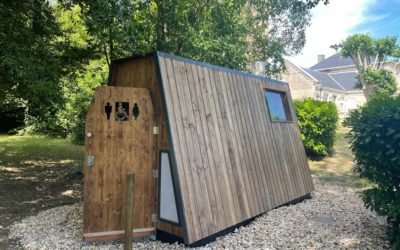 Installation de toilettes publiques éco-responsables