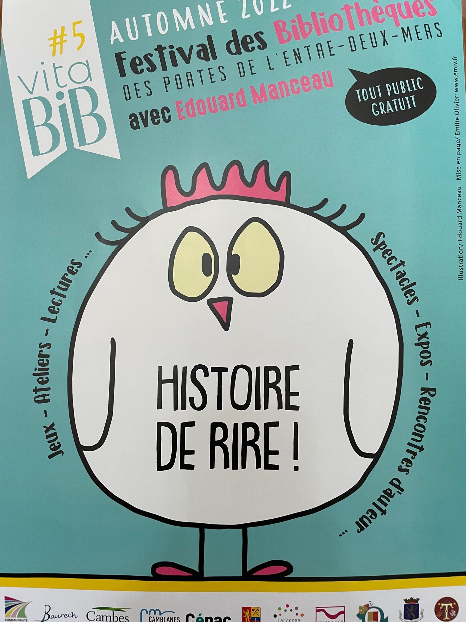 Festival Vitabib #5 "Histoire de Rire !"