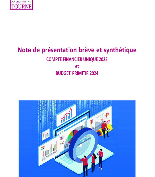 Budget 2024 : Note de présentation brève et synthétique