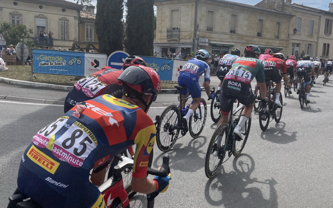 Passage de la 7ème étape du Tour de France