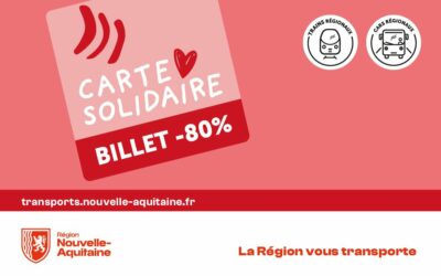 Carte solidaire : Les transports régionaux pour tous